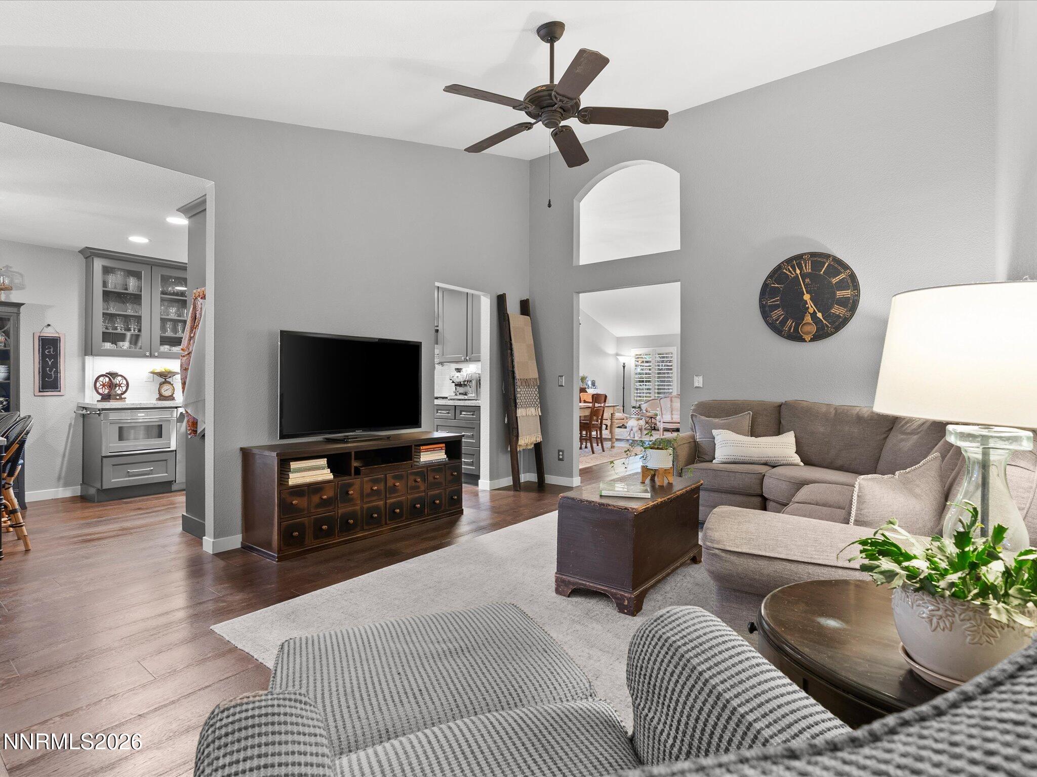 1164 Mayflower Drive Reno, NV 89509 - Photo 27 of 89 a living room with furniture and a flat screen tv