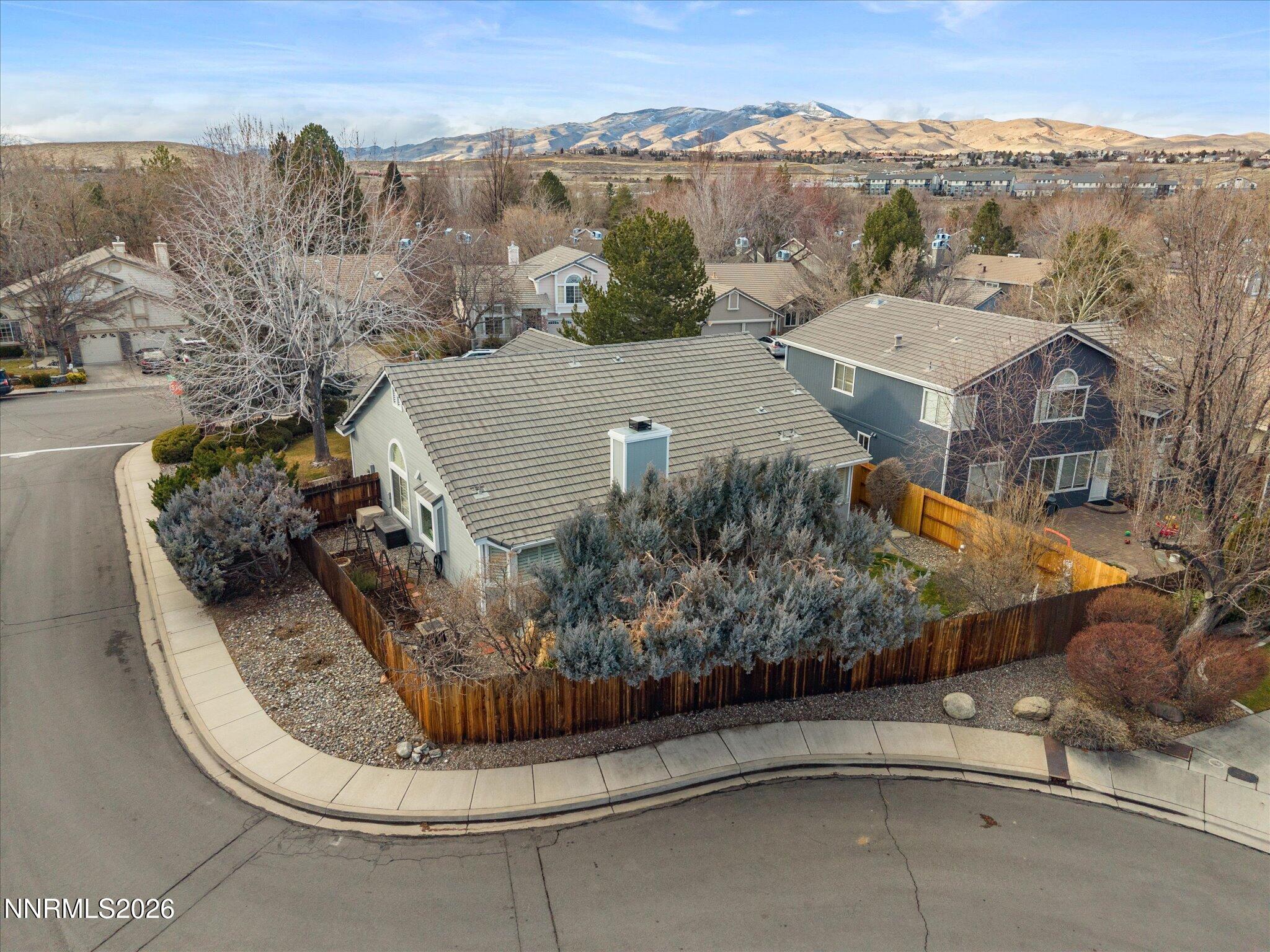 1164 Mayflower Drive Reno, NV 89509 - Photo 54 of 89 an aerial view of a house