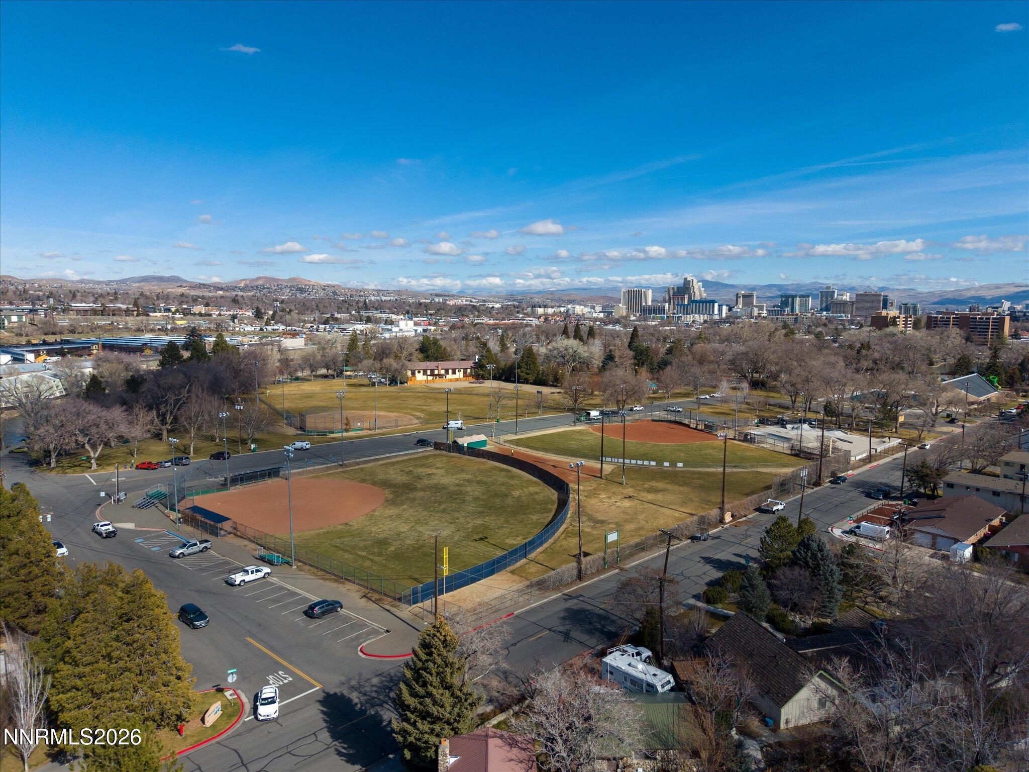 1164 Mayflower Drive Reno, NV 89509 - Photo 72 of 89 an aerial view of a residential houses with outdoor space and swimming pool