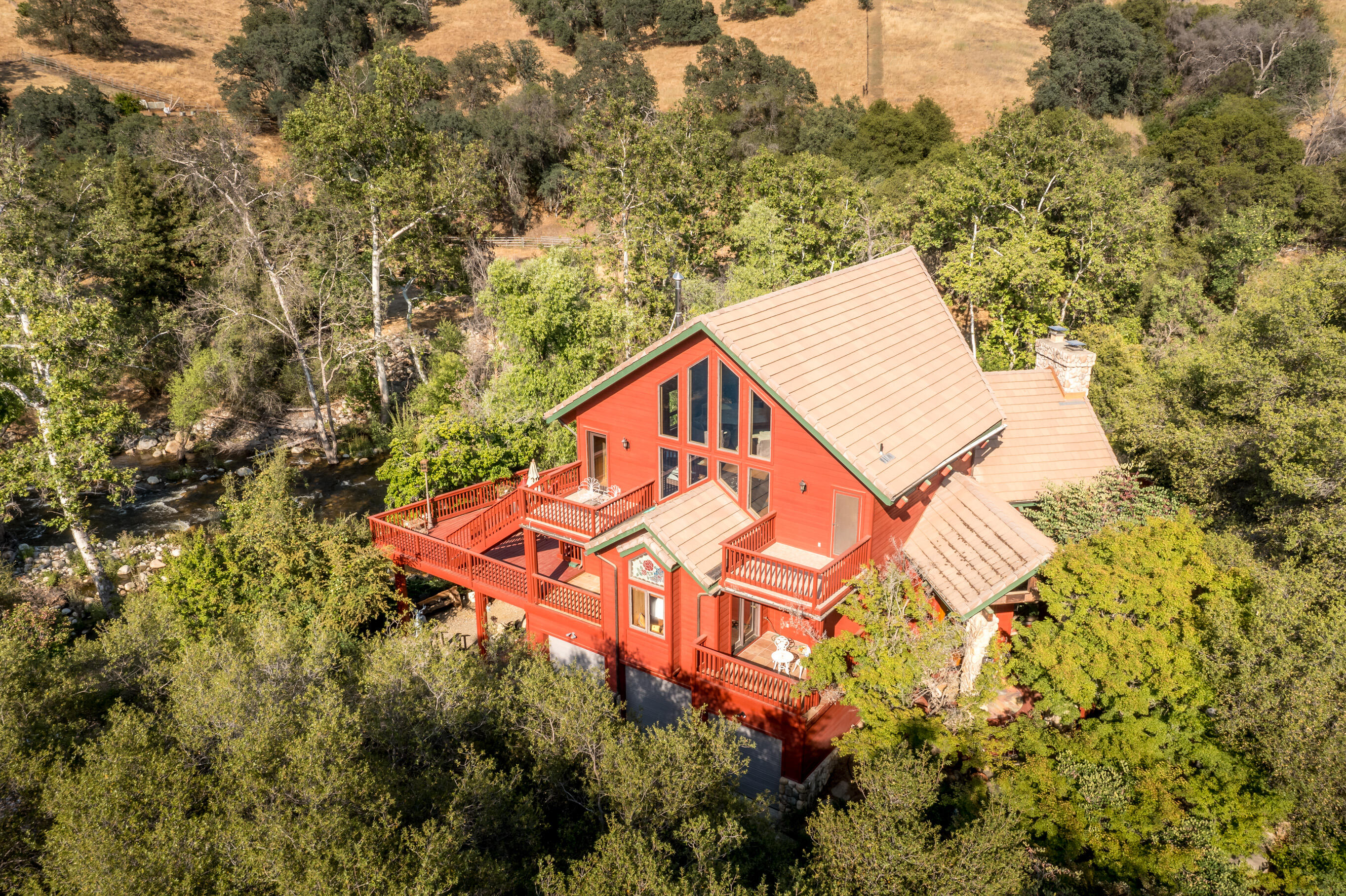 44575 South Fork Drive Three Rivers, CA 93271 - Photo 51 of 59 Left Side Drone