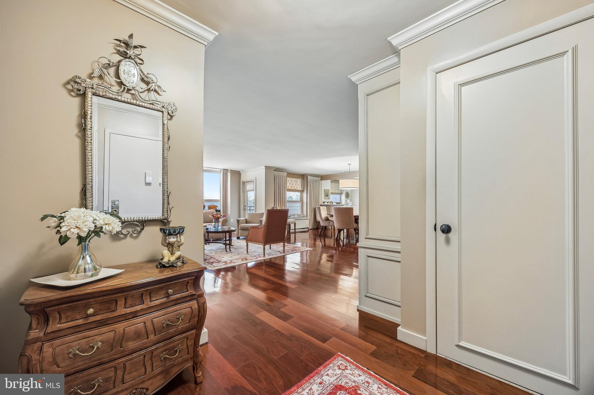 41 Conshohocken State Road, Unit 603 Bala Cynwyd, PA 19004 - Photo 2 of 37 a living room with furniture and wooden floor