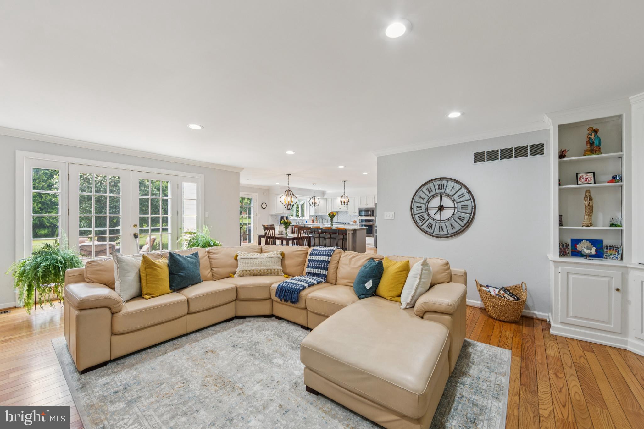 717 Evans Road Lower Gwynedd, PA 19002 - Photo 12 of 35 a living room with furniture and wooden floor