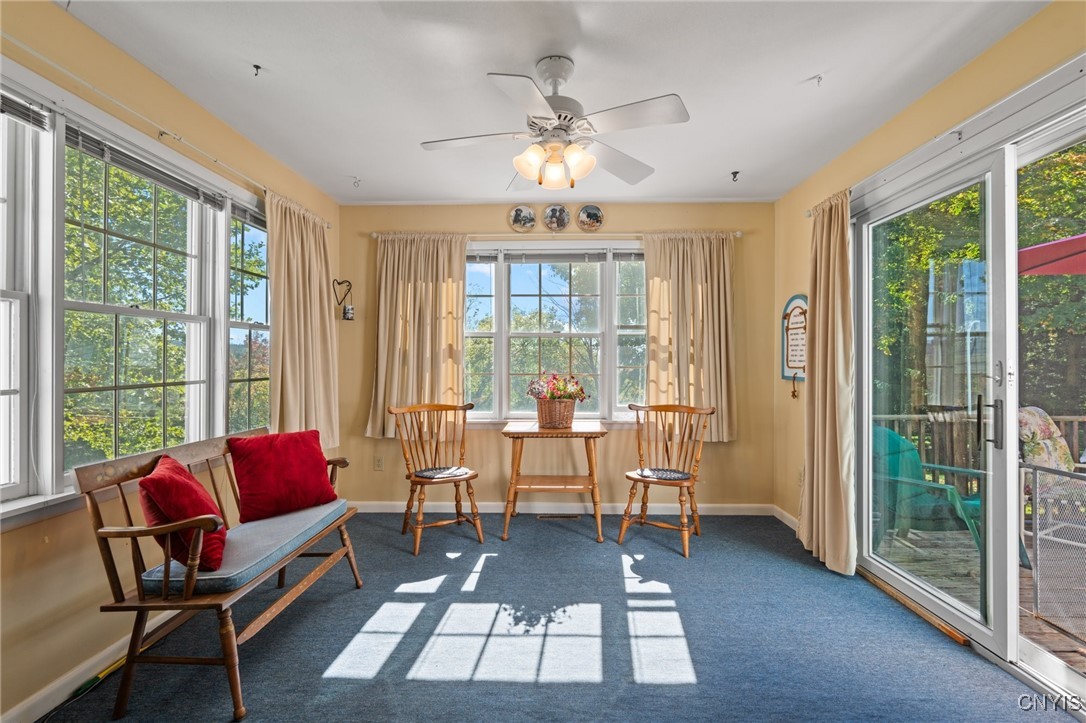 5457 Amidon Road LaFayette, NY 13084 - Photo 15 of 50 Heated sun porch enjoy year round