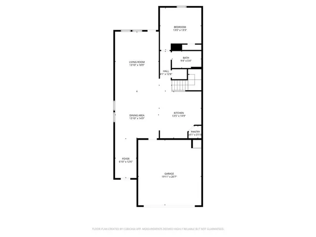 a picture of a floor plan