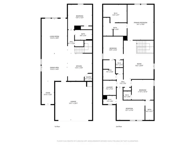 a picture of a floor plan