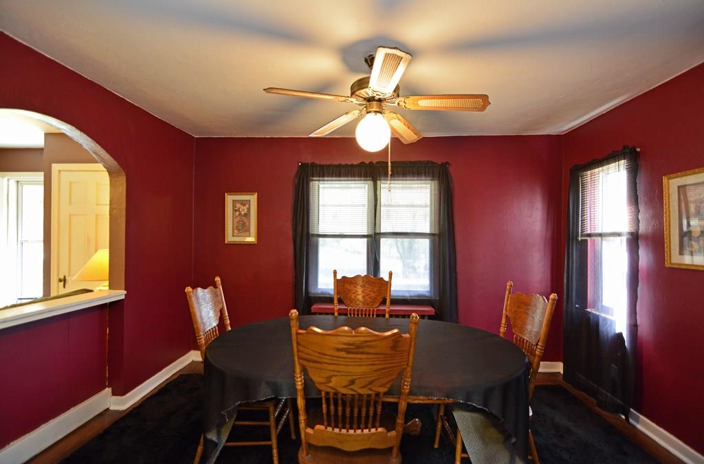 561 Keystone Street Pittsburgh, PA 15215 - Photo 4 of 10 Hardwood flooring underscores the formal dining room.
