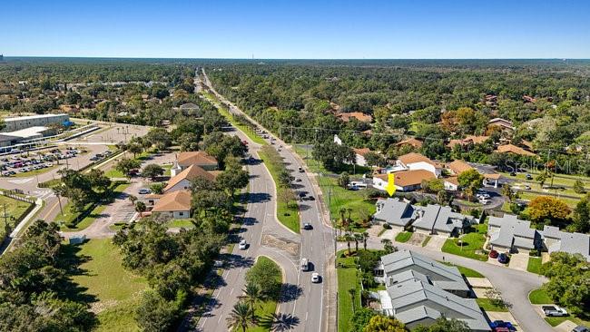 2 Misners Trail Ormond Beach, FL 32174 - Photo 38 of 44 an aerial view of residential building with outdoor space and trees