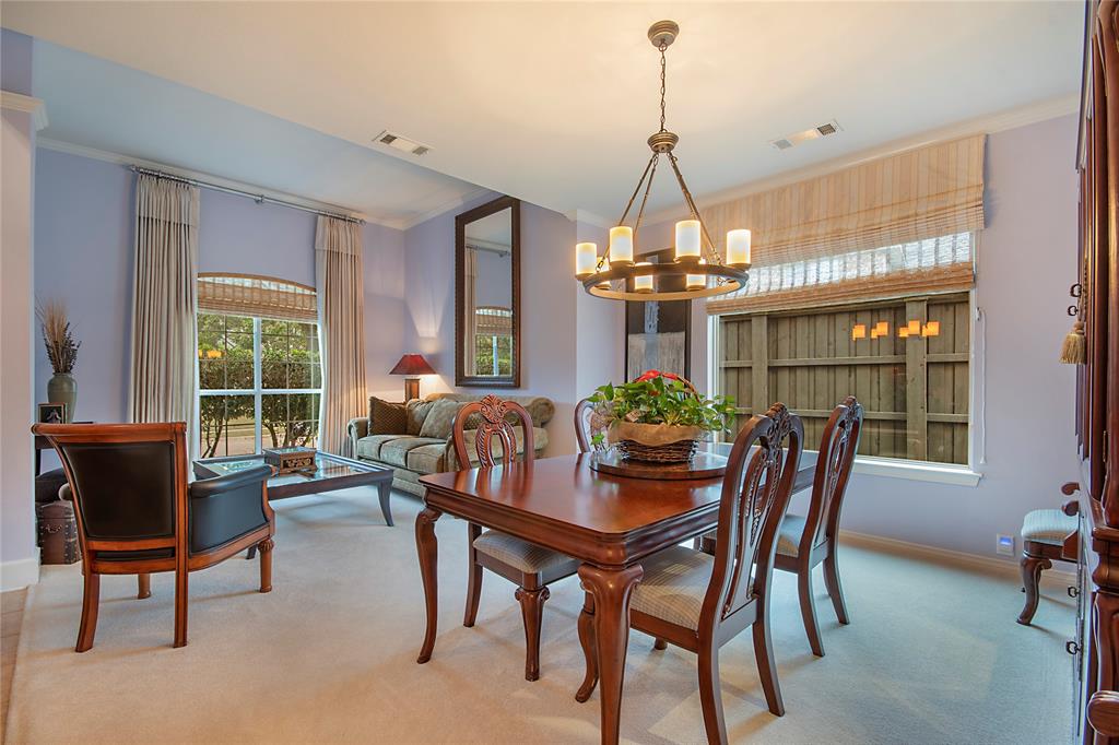 11601 Forestbrook Drive Frisco, TX 75035 - Photo 5 of 40 a view of a dining room with furniture window and outside view