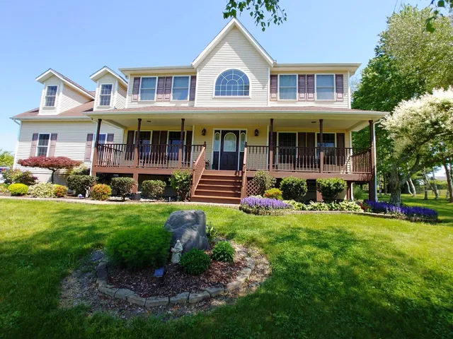 a view of a plants in front of a house