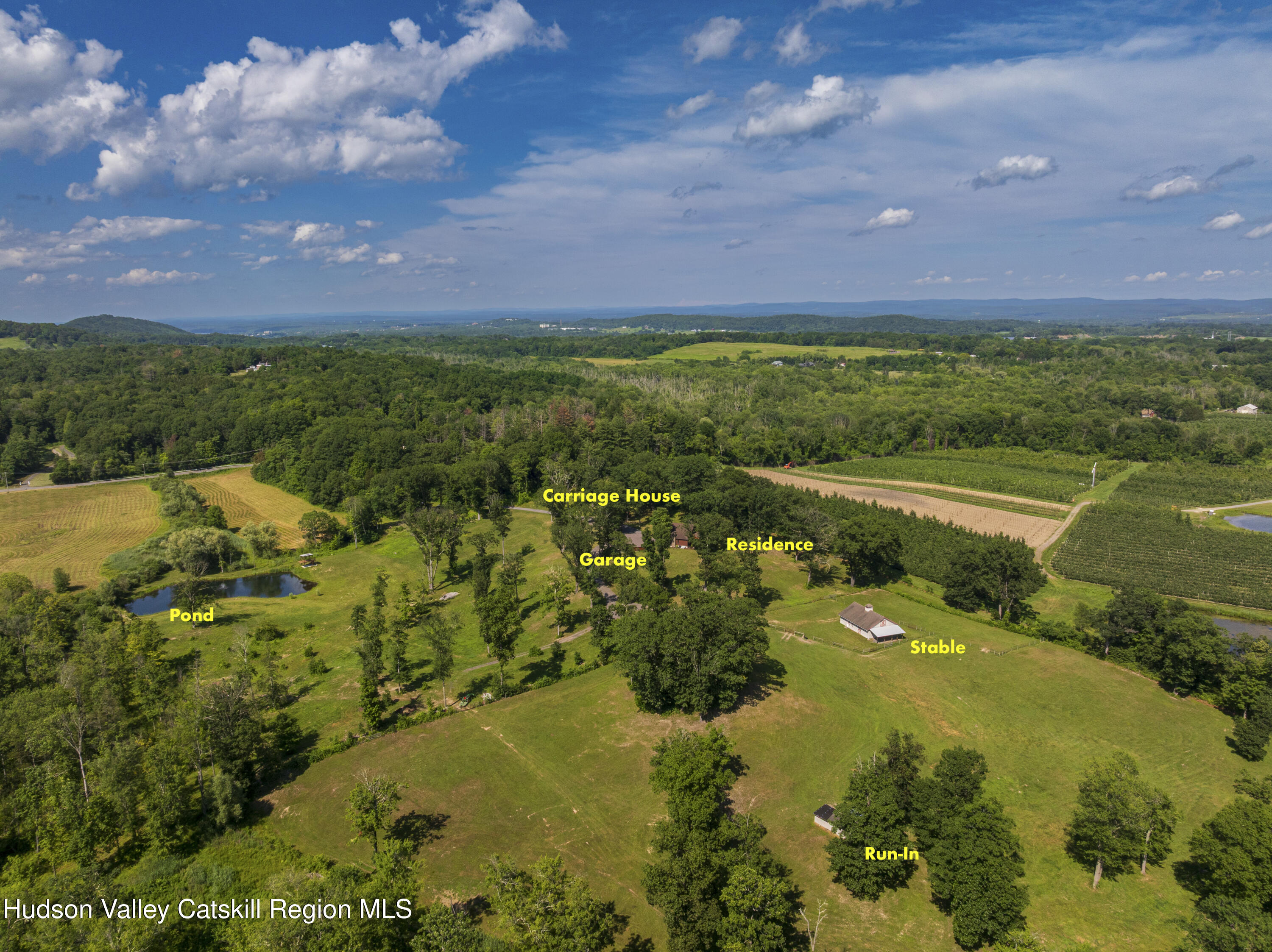 48 County Rte 14 Hudson, NY 12534 - Photo 44 of 46 LVF - Aerial 2