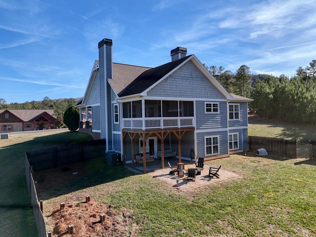 161 Loop Lane Blairsville, GA 30512 - Photo 2 of 67 a view of a house with backyard porch and sitting area