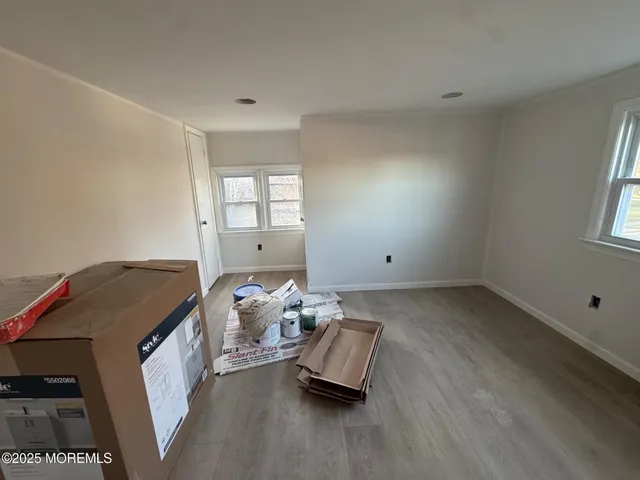 a room with storage and utility