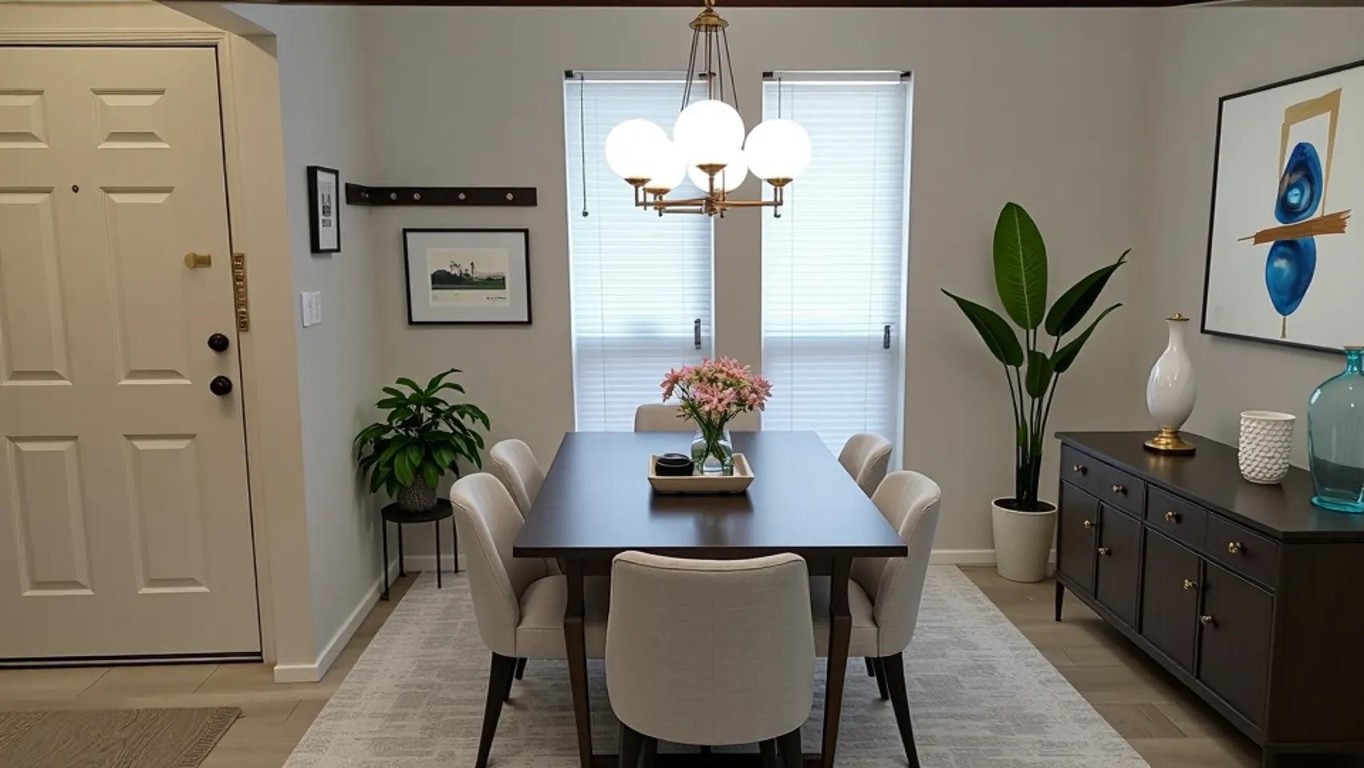 34 Green Bough Court The Woodlands, TX 77380 - Photo 3 of 22 Dining area - staged