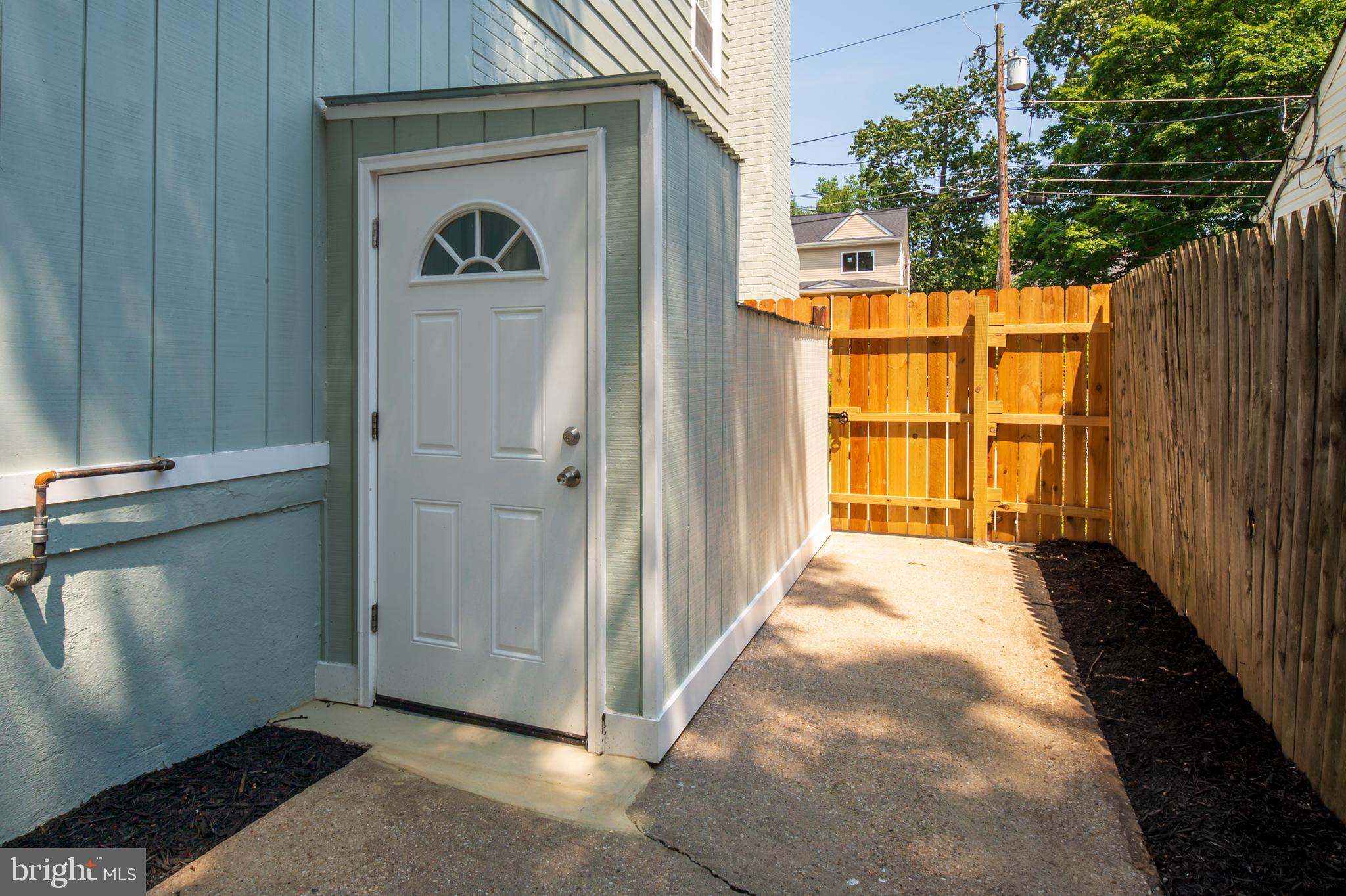 10600 Huntley Place Silver Spring, MD 20902 - Photo 31 of 37 Side Patio and Covered Steps to Basement