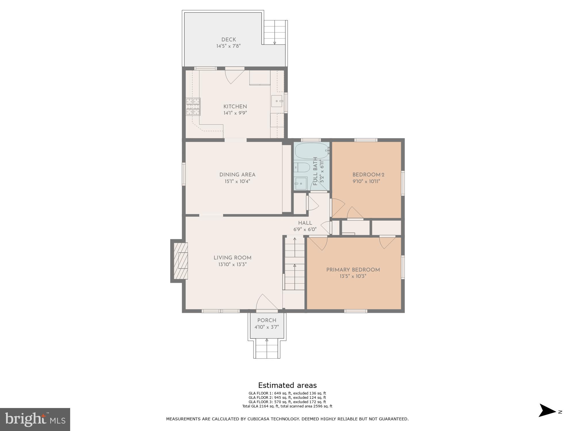 10600 Huntley Place Silver Spring, MD 20902 - Photo 35 of 37 Floor Plan: Main Level