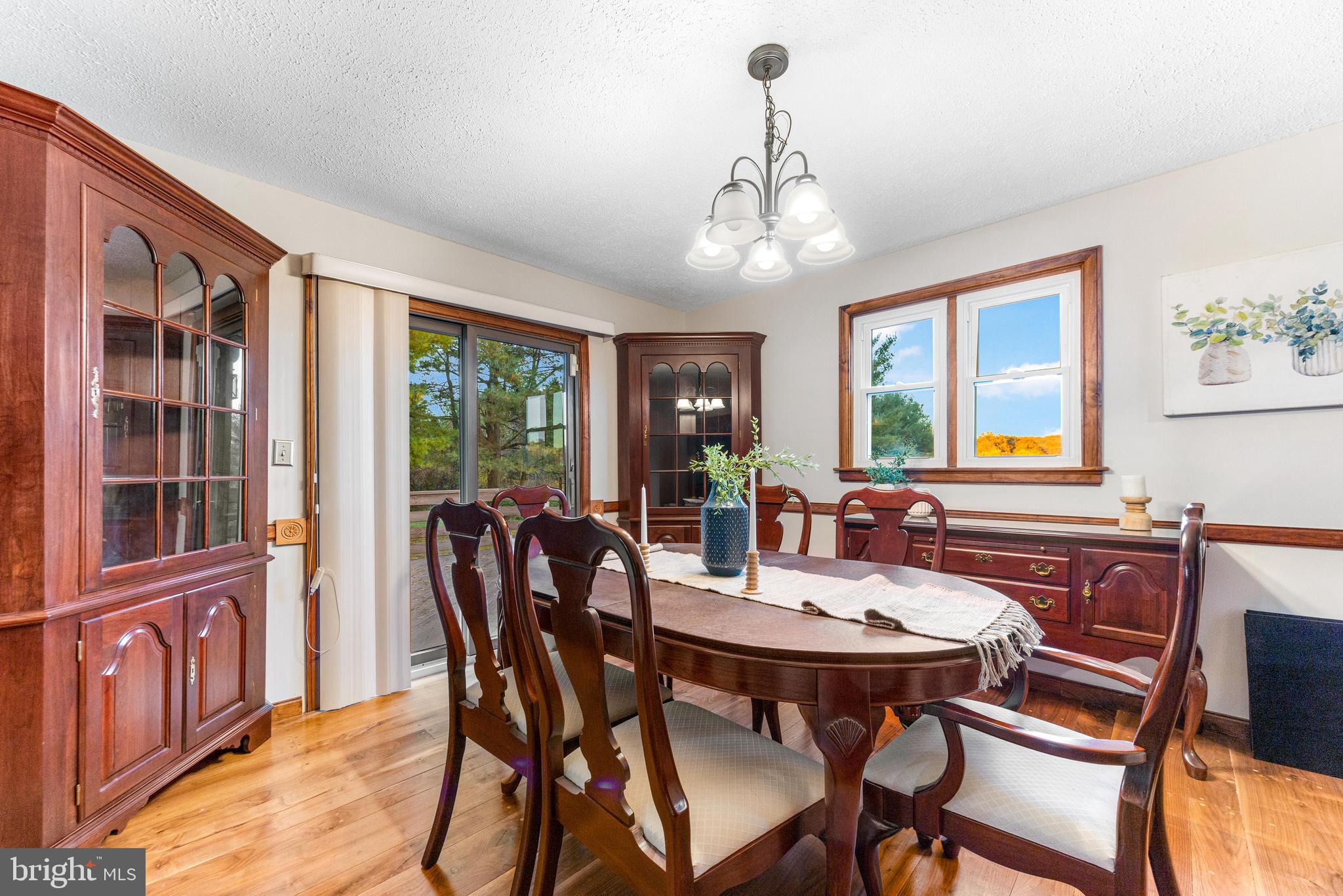 1763 Gablehammer Road Westminster, MD 21157 - Photo 10 of 51 a view of a dining room with furniture window and outside view