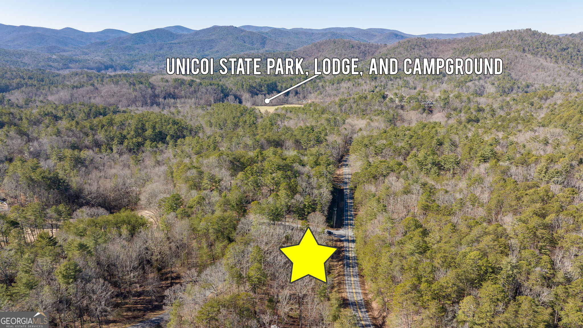0 Highway 356 Helen, GA 30545 - Photo 2 of 39 a view of a street with a mountain in the background