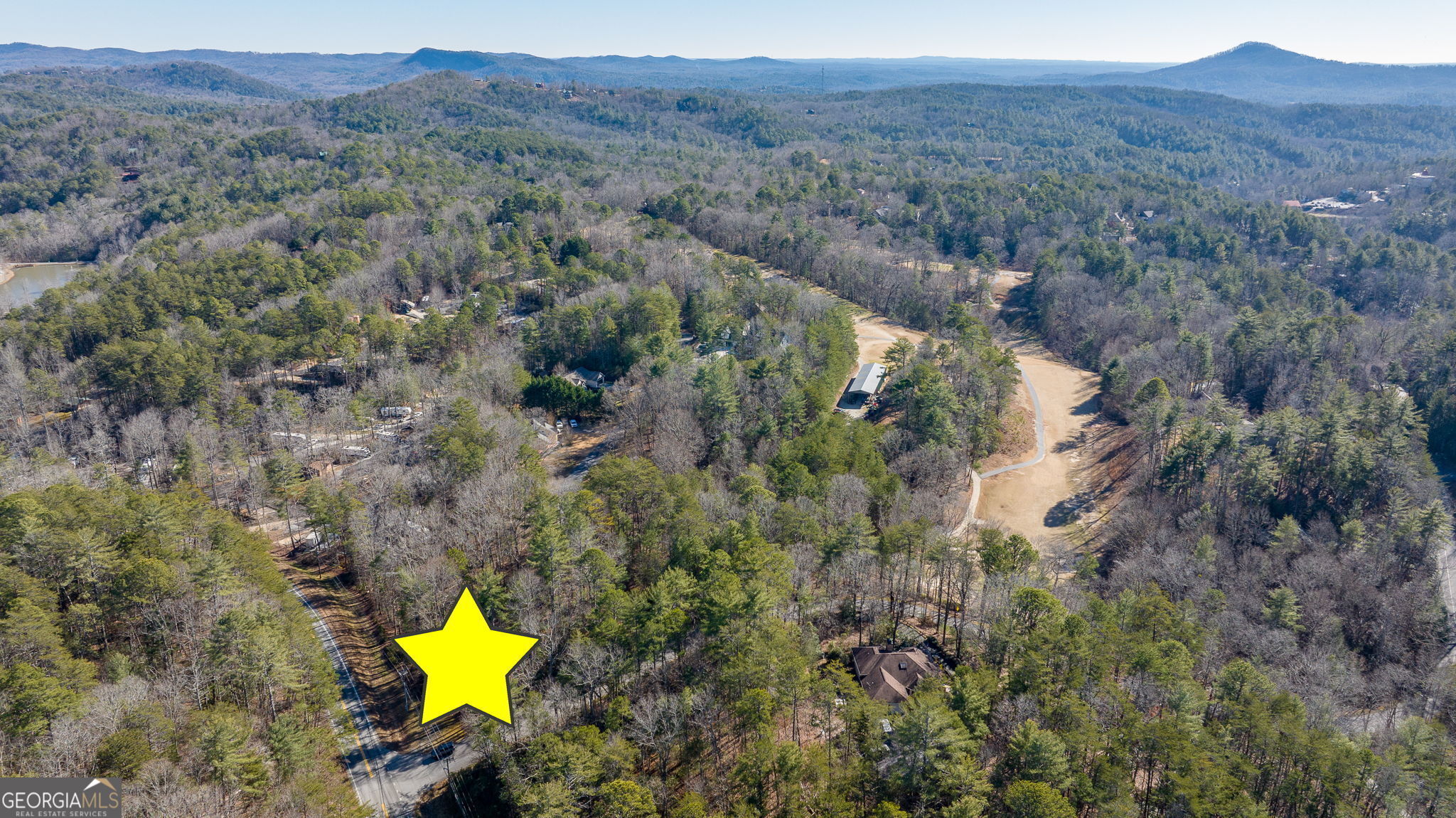 0 Highway 356 Helen, GA 30545 - Photo 35 of 39 a view of a back yard and a mountain