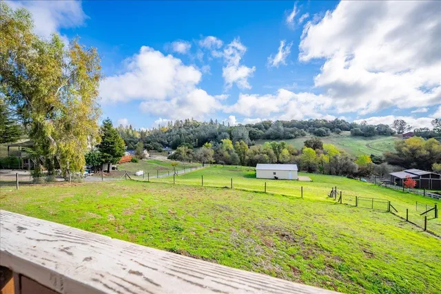 a view of an outdoor space and yard