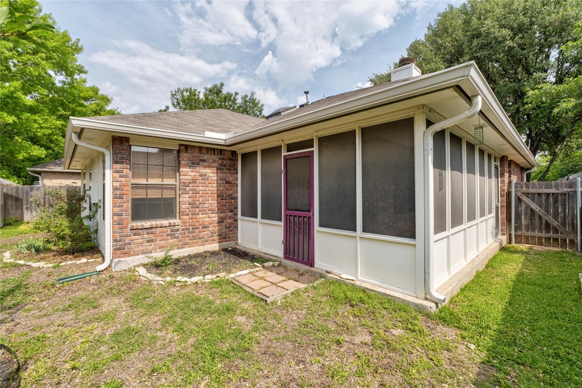 2317 Sycamore Trail Round Rock, TX 78664 - Photo 23 of 31 a view of house with backyard outdoor seating and green space