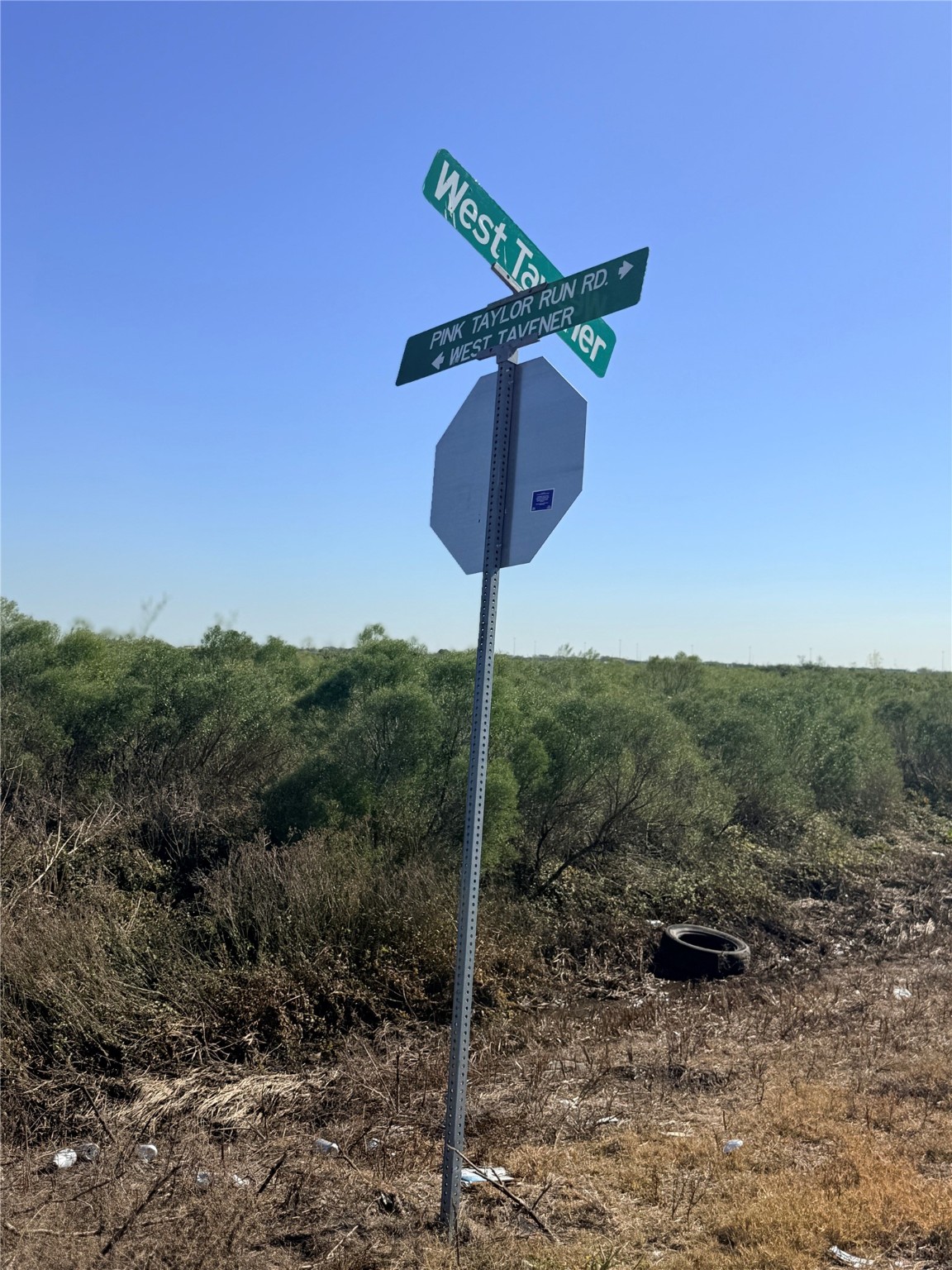 0 Pink Taylor Run Road Kendleton, TX 77417 - Photo 6 of 6 a view of a wooden fence and a view of a house