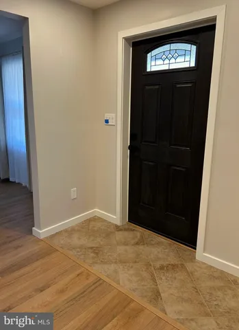 a view of an entryway