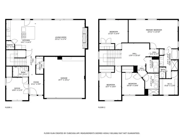 a picture of a floor plan