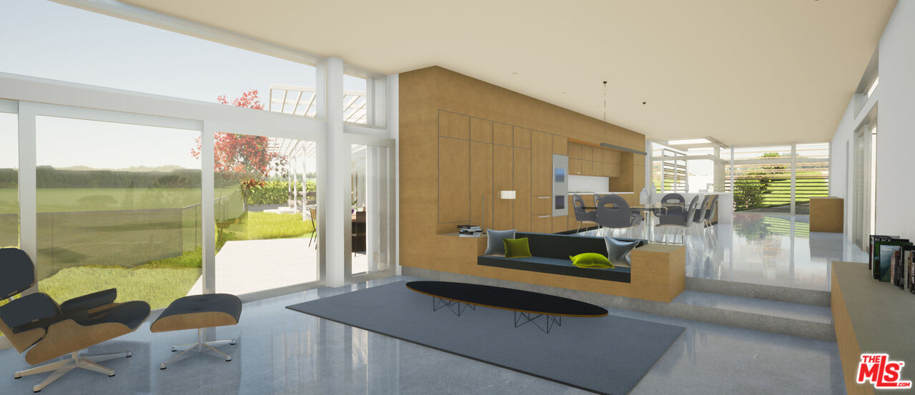 5684 Calpine Drive Malibu, CA 90265 - Photo 7 of 11 a living room with furniture and a large window