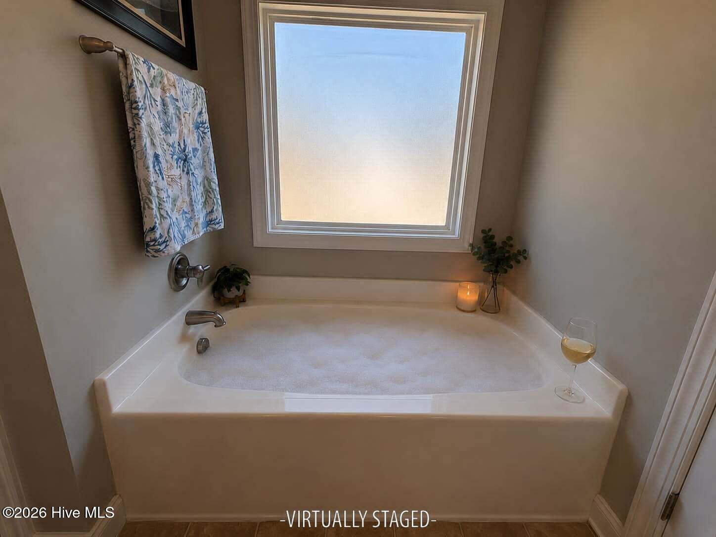 673 Morris Landing Road Holly Ridge, NC 28445 - Photo 83 of 125 Virtually staged primary garden tub