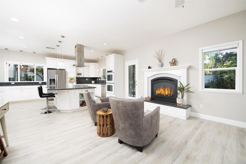 1677 Mission Meadow Drive Oceanside, CA 92057 - Photo 6 of 48 a living room with furniture and a fireplace