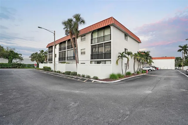 a view of a house with a street