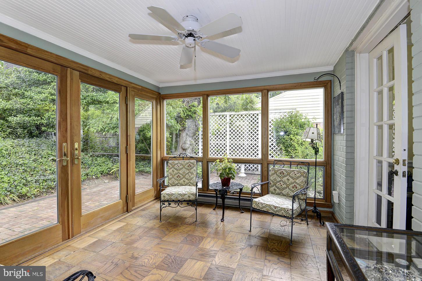 5312 Wriley Road Bethesda, MD 20816 - Photo 7 of 21 Glassed in Sunroom
