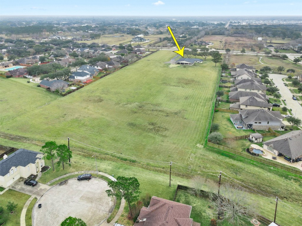 4002 Dixie Farm Road Pearland, TX 77581 - Photo 29 of 29 an aerial view of residential houses with outdoor space