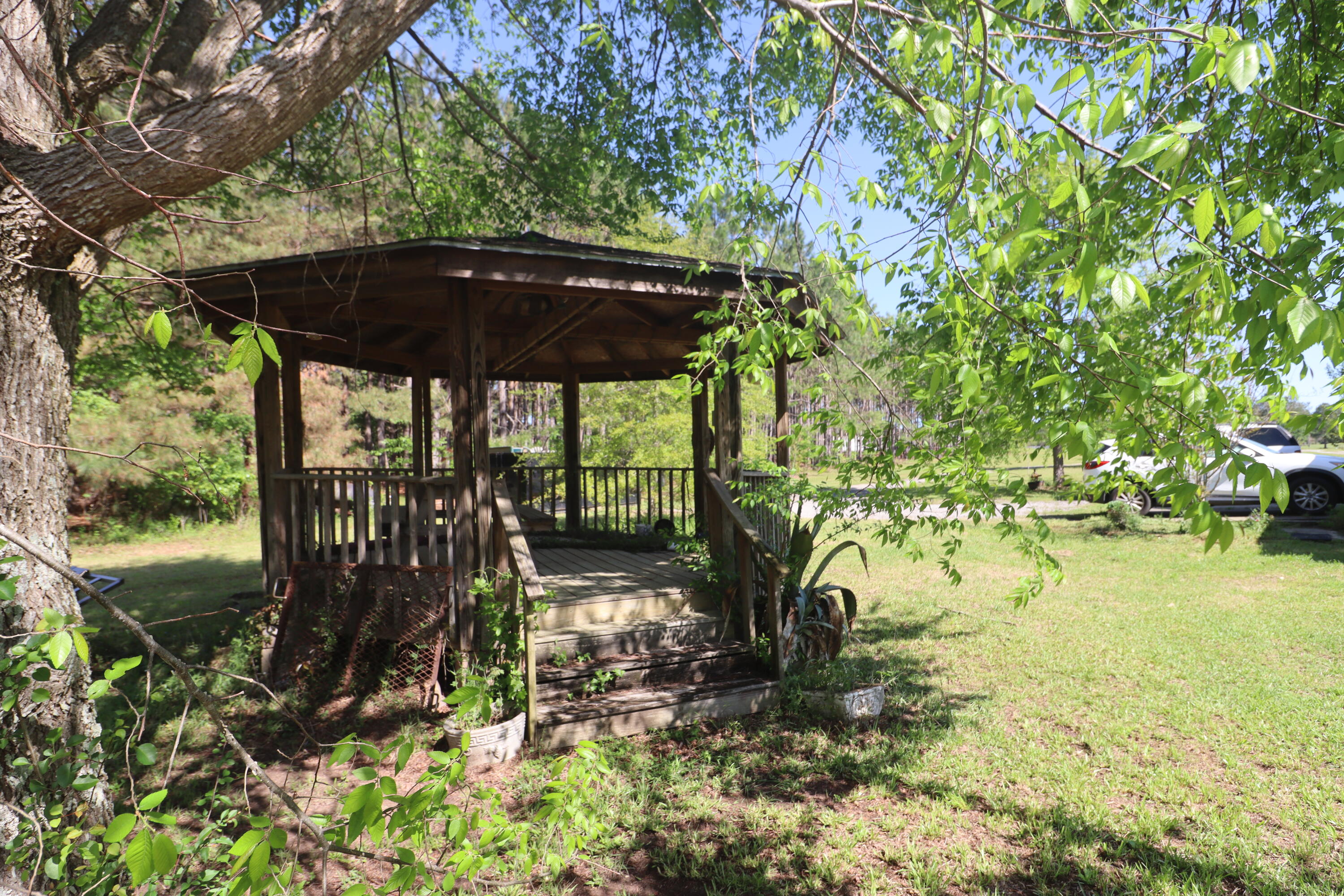 1083 West 4 Points Road Keysville, GA 30816 - Photo 16 of 34 gazebo in shade tree