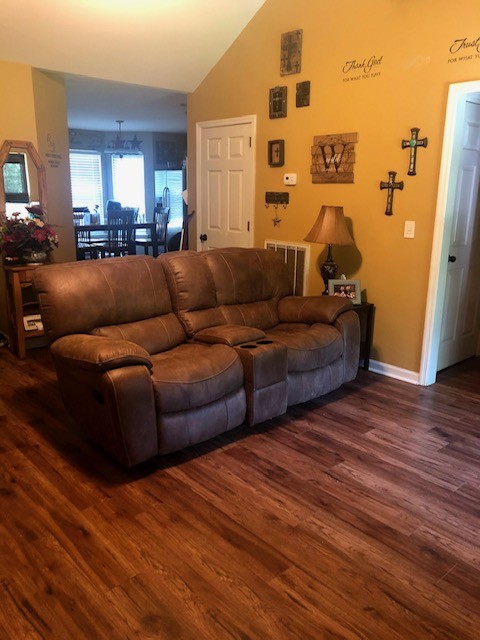 7532 Cherokee Hills Road Fairview, TN 37062 - Photo 11 of 14 a living room with couches and painting on the wall with wooden floor