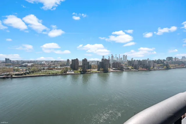 a view of a city with tall buildings