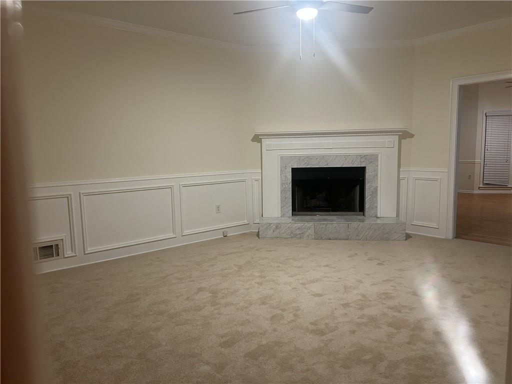 1273 Channel Park Southwest Marietta, GA 30064 - Photo 39 of 69 a view of an empty room with a fireplace
