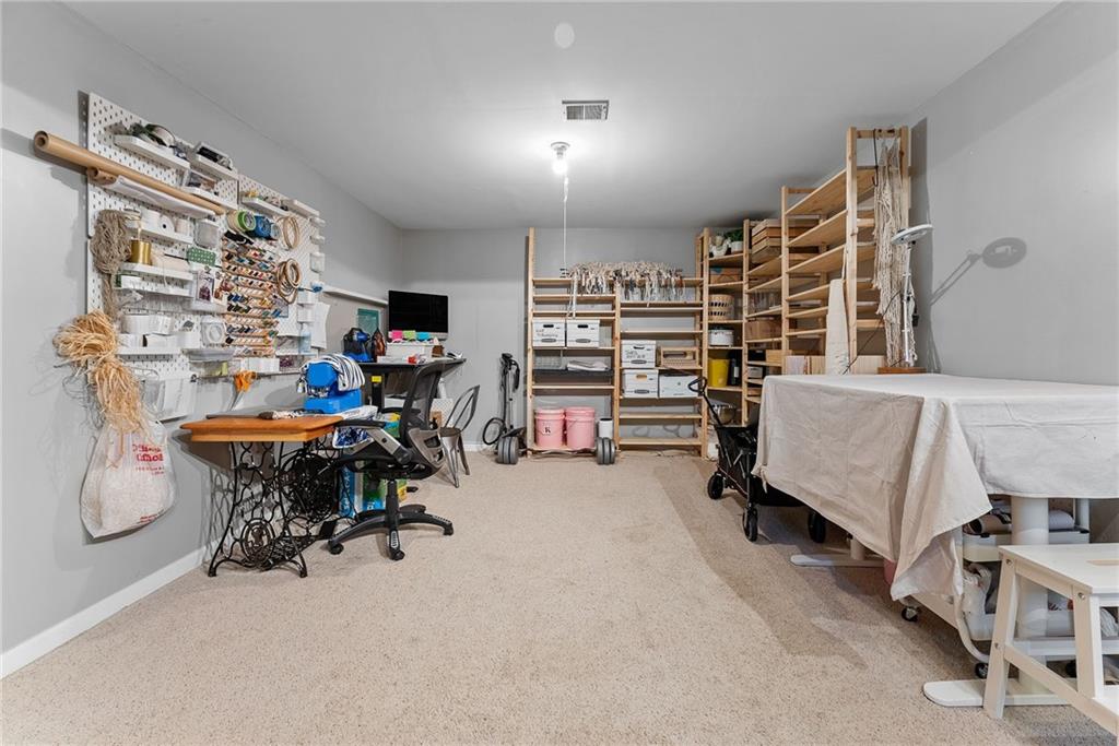1163 Valleyview Drive Lawrence, PA 15055 - Photo 19 of 25 a bedroom with furniture and a large window