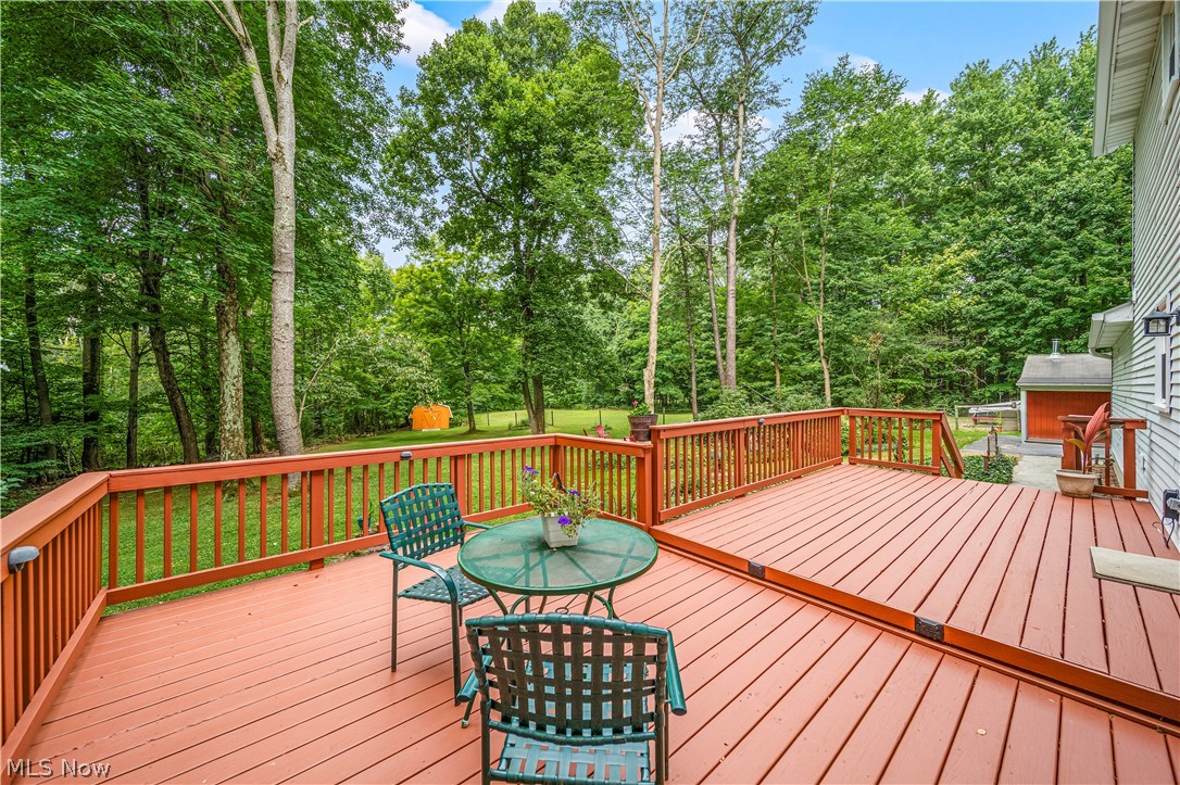 10625 Butternut Road Chesterland, OH 44026 - Photo 3 of 47 Rear deck