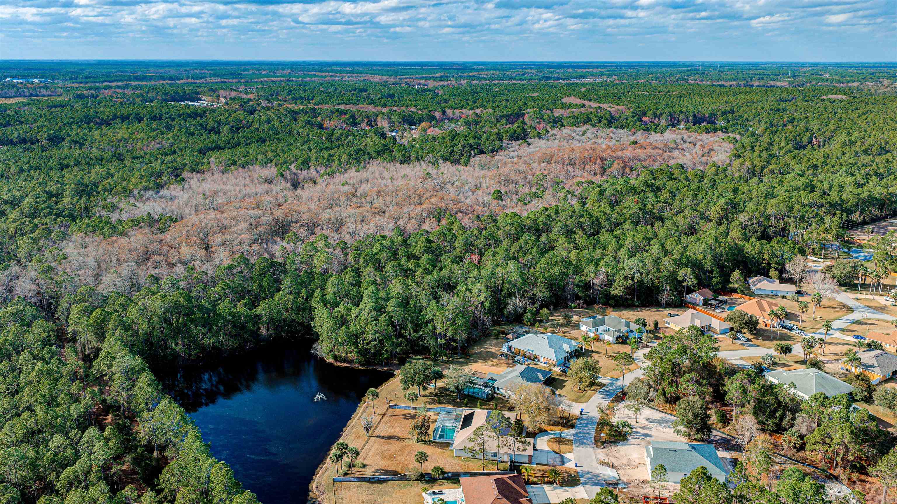 206 E Street St. Augustine, FL 32080 - Photo 11 of 24 a view of a lake with outdoor space
