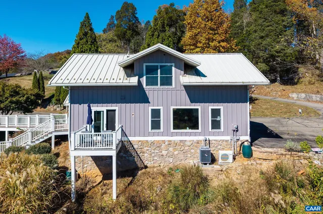 a view of a city with mountains in the background