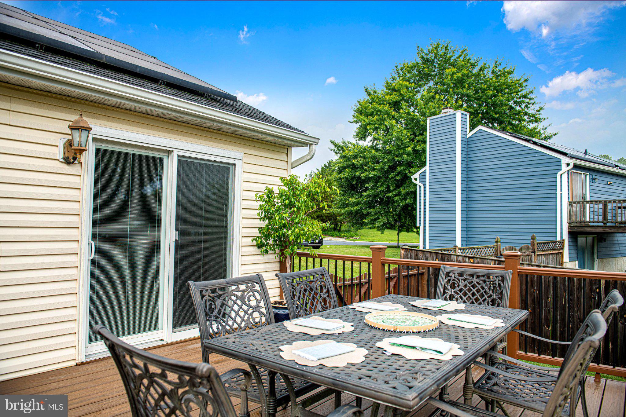 3202 Pouska Road Abingdon, MD 21009 - Photo 26 of 47 Sunny deck perfect for gatherings.