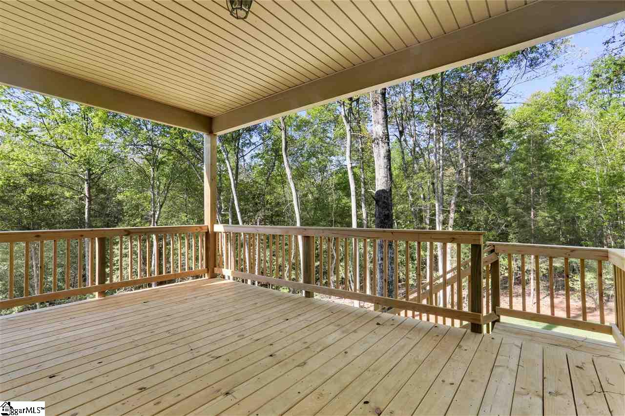 604 Rutland Court, Unit SITE 13 Greer, SC 29651 - Photo 31 of 33 Enlarged covered deck overlooks mature wooded area!