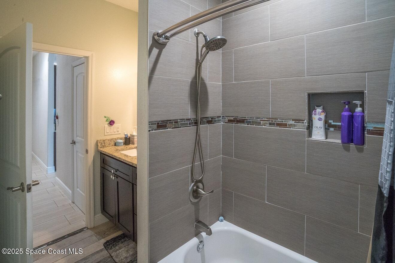 2748 Emerson Drive Palm Bay, FL 32909 - Photo 19 of 30 Hall Bathroom shower