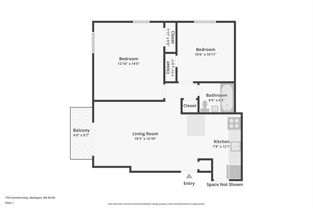 770 Cummins Highway, Unit 22 Boston, MA 02126 - Photo 20 of 28 a picture of a bench in a white wall