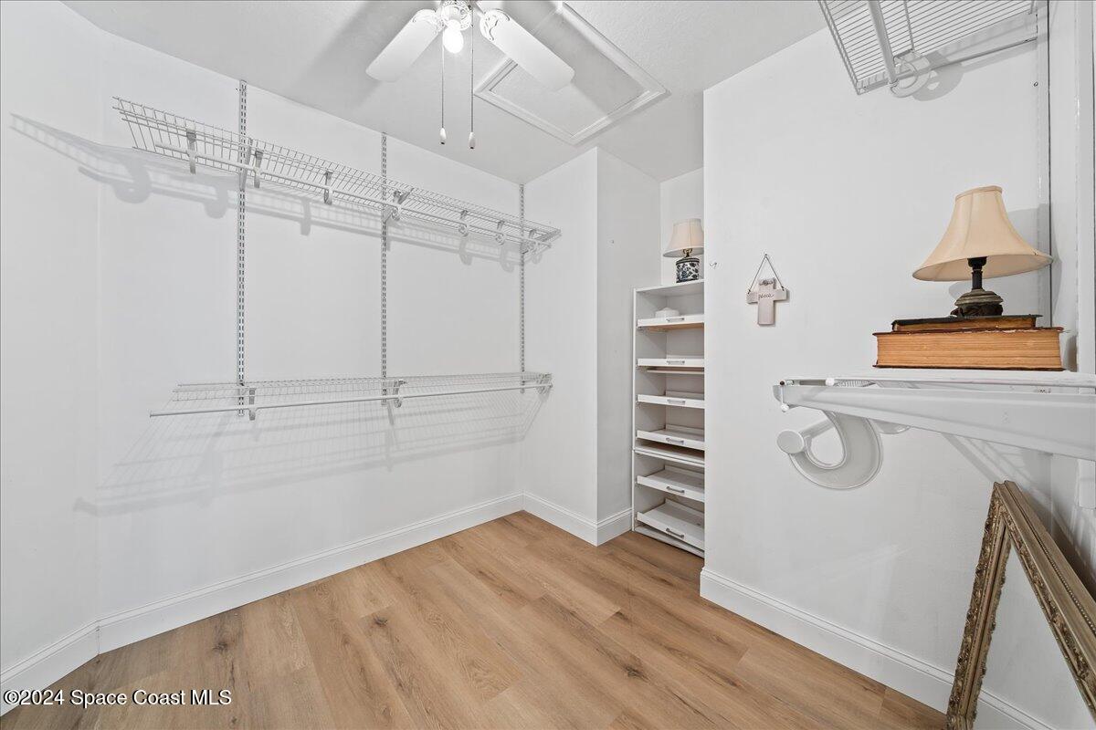 4360 Canard Road Melbourne, FL 32934 - Photo 15 of 54 a view of walk in closet with empty racks