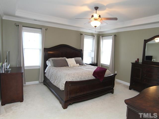 2225 Karns Place Raleigh, NC 27614 - Photo 14 of 23 This master bedroom is huge! Lots of natural light coming in from the windows, neutral paint, neutral carpet, ready for relaxing.... Master Bedroom