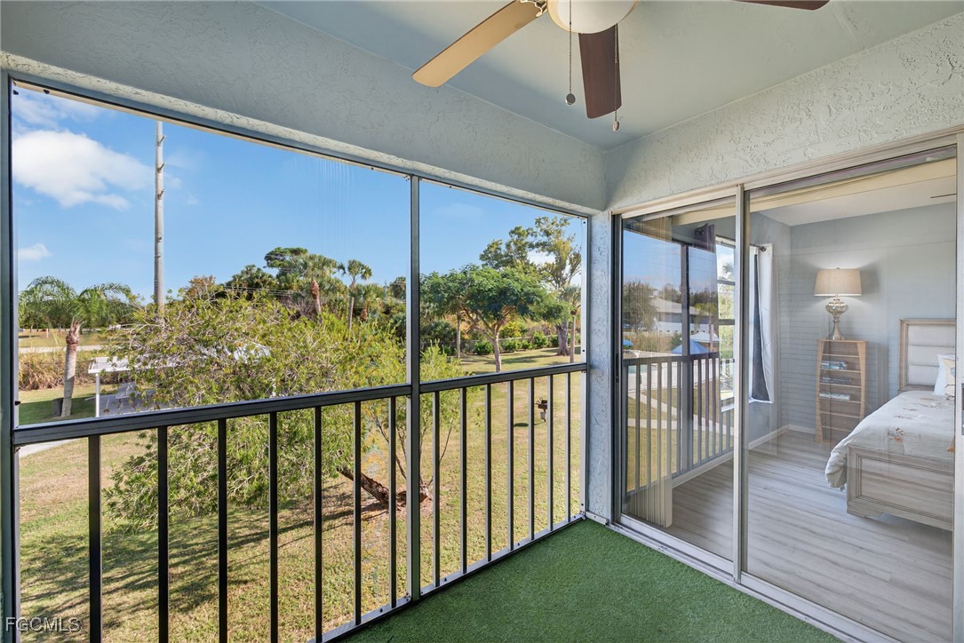 1100 Pondella Road, Unit 811 Cape Coral, FL 33909 - Photo 19 of 24 a view of a porch