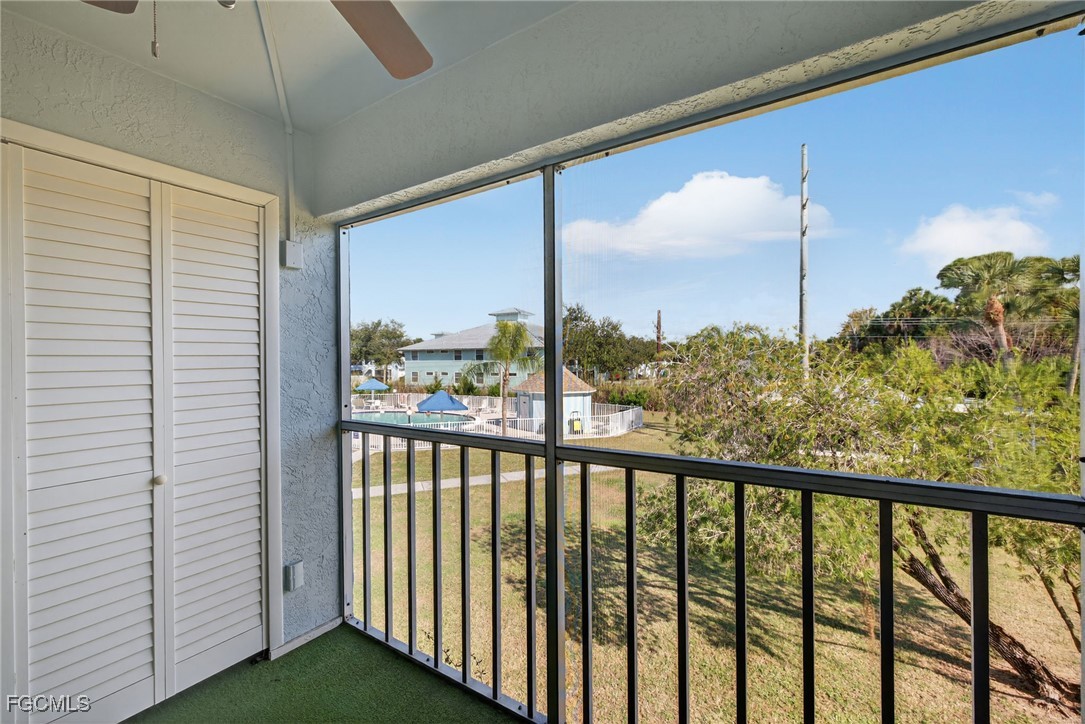 1100 Pondella Road, Unit 811 Cape Coral, FL 33909 - Photo 20 of 24 a view of a city from a balcony