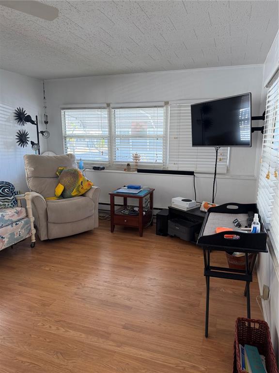 1040 Main Street, Unit 91 Dunedin, FL 34698 - Photo 17 of 25 a living room with furniture and a flat screen tv